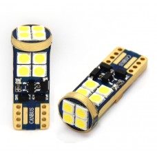 12 LED SMD fehér ba9s