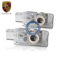 Porsche B1 Welcome led logóval