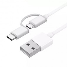 Xiaomi Mi 2-in-1 USB kábel (Micro USB --> Type-C) 30cm