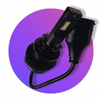 19G mini ventillátor nélküli 25W HB3 LED Főfényforrás 